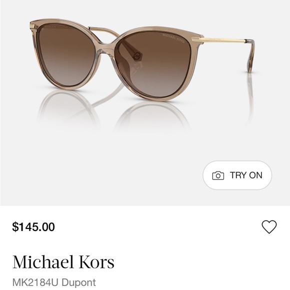 Michael Kors Brown Sunglasses - Picture 1 of 5